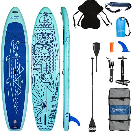 SUP PADDLENAUT CROCO 11'6'' COMBO 2026 - SUP gonfiabile