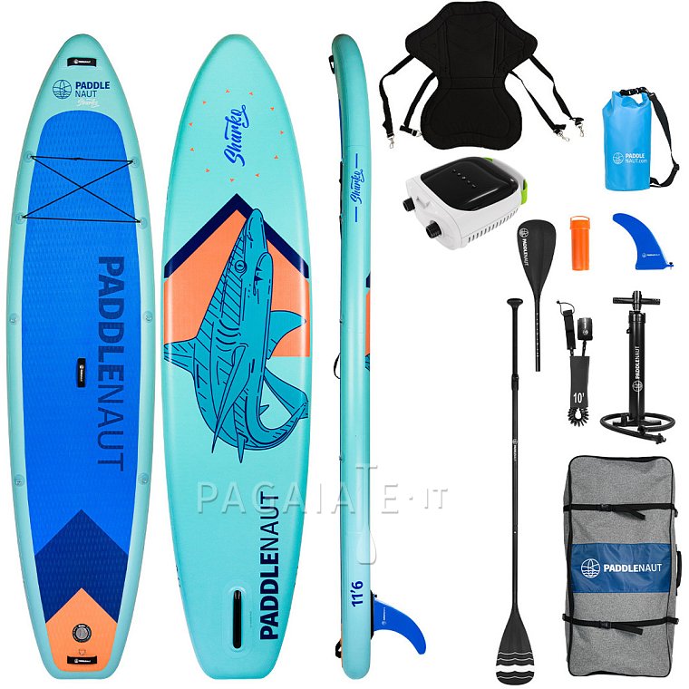 SUP PADDLENAUT SHARKO 11'6'' COMBO 2026 - SUP gonfiabile