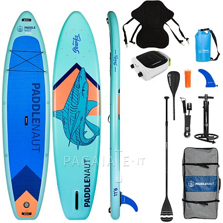 SUP PADDLENAUT SHARKO 11'6'' COMBO 2026 - SUP gonfiabile