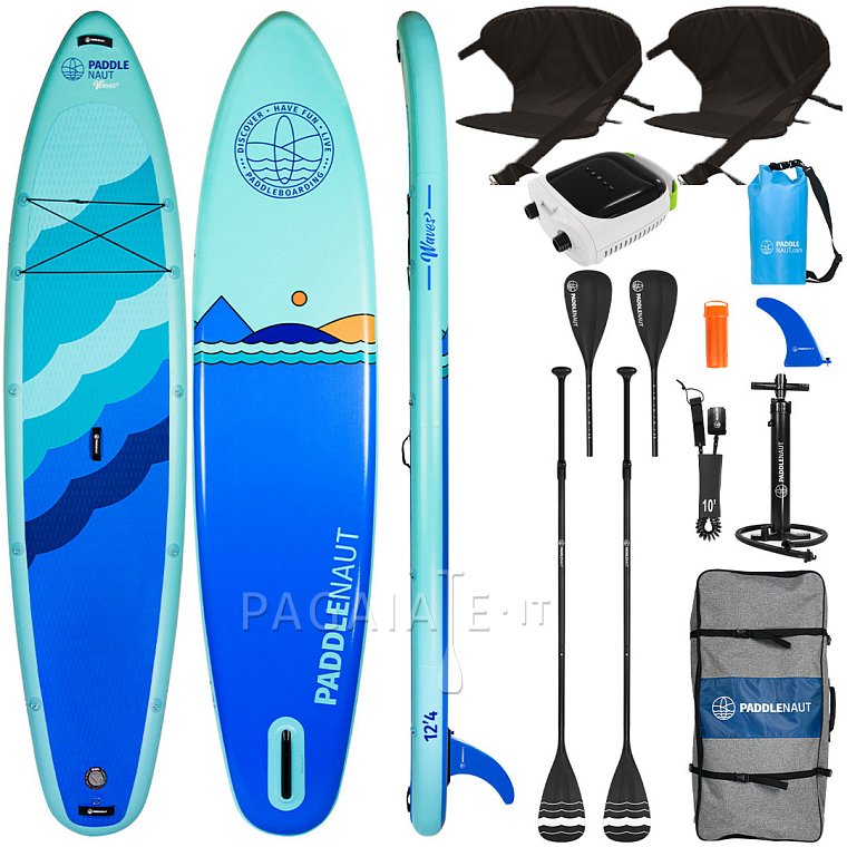 SUP PADDLENAUT WAVE 12'4'' MINICOMBO 2026 - SUP gonfiabile