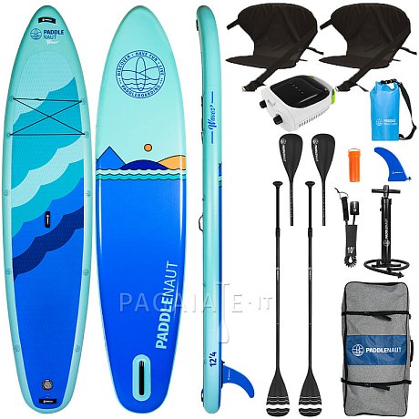 SUP PADDLENAUT WAVE MULTI 12'4'' MINICOMBO 2026 - SUP gonfiabile