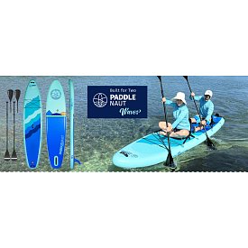 SUP PADDLENAUT WAVE MULTI 12'4'' MINICOMBO 2026 - SUP gonfiabile