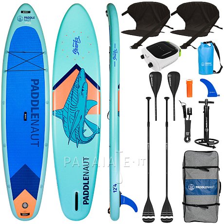 SUP PADDLENAUT SHARKO MULTI 12'4'' MINICOMBO 2026 - SUP gonfiabile