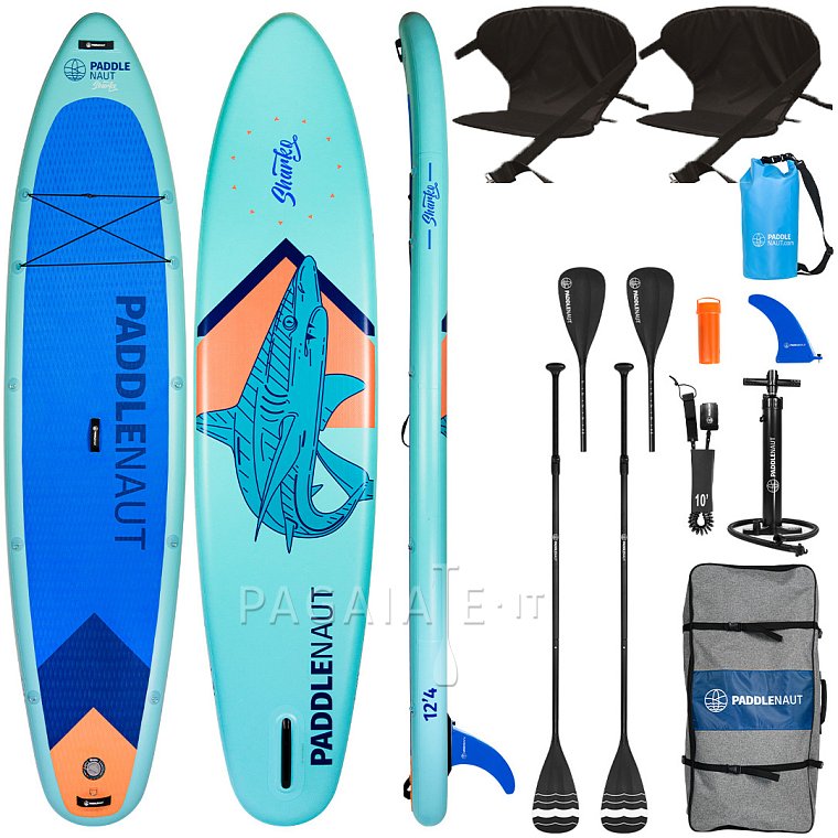 Paddleboard PADDLENAUT SHARKO 12'4'' MINICOMBO 2026 - nafukovací