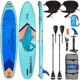 SUP PADDLENAUT SHARKO MULTI 12'4'' MINICOMBO 2026 - SUP gonfiabile
