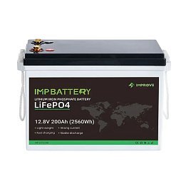Batteria nautica IMPROVE 200Ah 12.8V  LiFePO4 Bluetooth