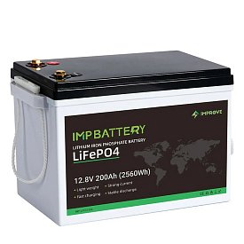 Batteria nautica IMPROVE 200Ah 12.8V  LiFePO4 Bluetooth