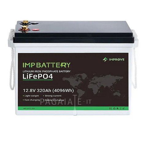 Batteria IMPROVE 320Ah 12.8V  LiFePO4 Bluetooth