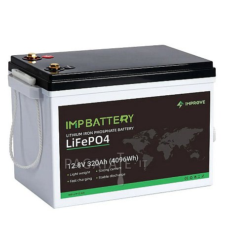 Batteria IMPROVE 320Ah 12.8V  LiFePO4 Bluetooth